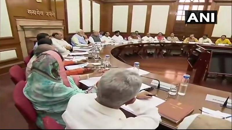 Modi sarkar 2.0: Ministers take charge, arrive for first Union Cabinet meeting