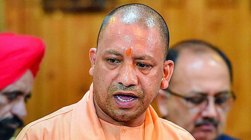 Yogi visits Hanuman Temple after EC imposes campaign ban on him
