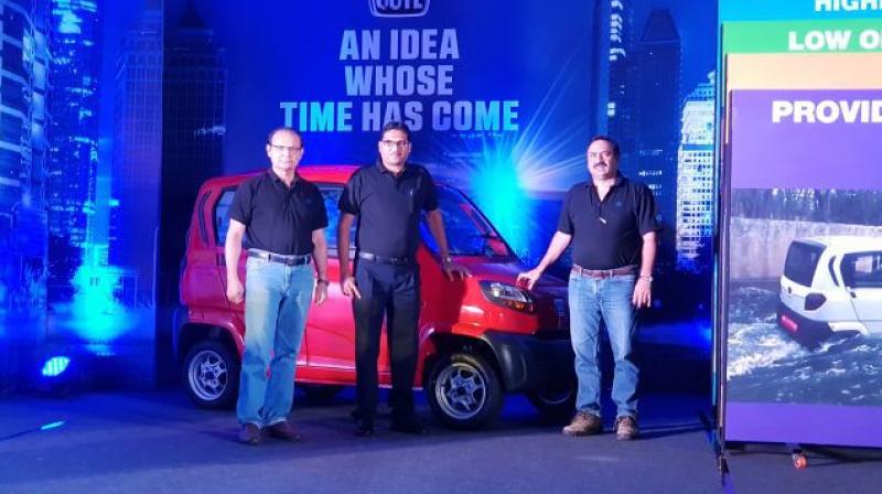 India gets its first Quadricycle