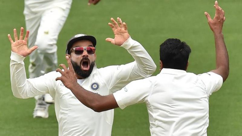 India will be returning to the longest format after a good seven and half months and the moot point of the playing XI will be whether Virat Kohli-Ravi Shastri duo goes for an additional sixth batsman or an extra bowler for the first Test starting on Thursday. (Photo:AFP)