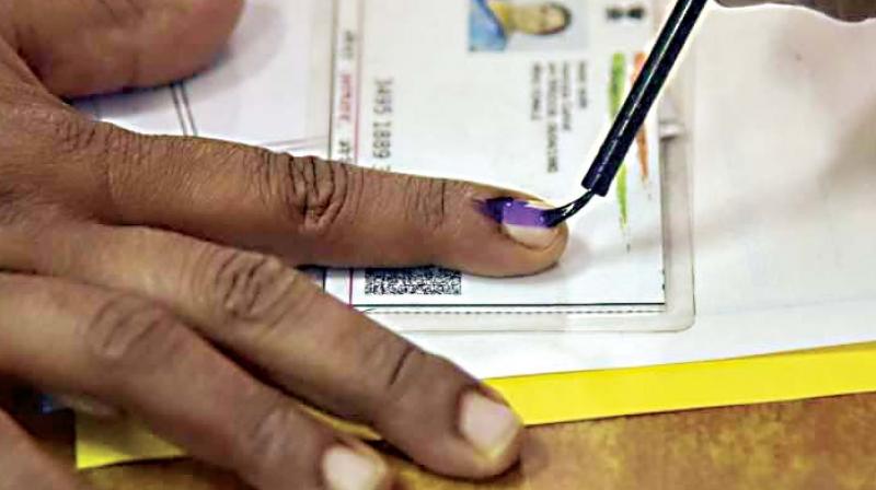 Nail polish remover canâ€™t erase indelible ink: Voters
