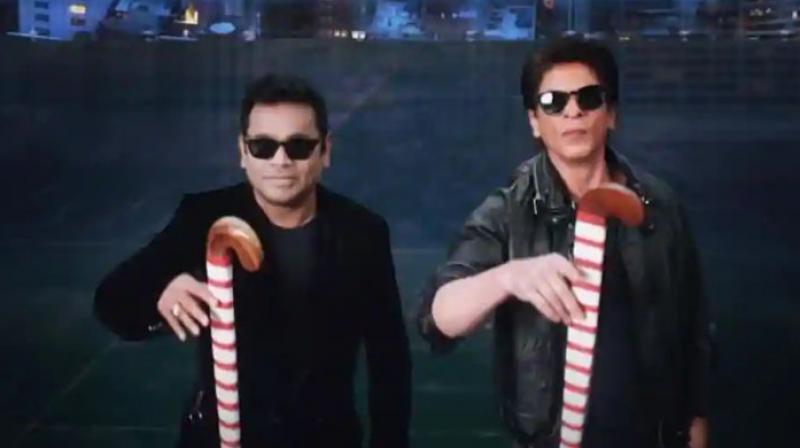Shah Rukh Khan and AR Rahman feature in the song teaser.