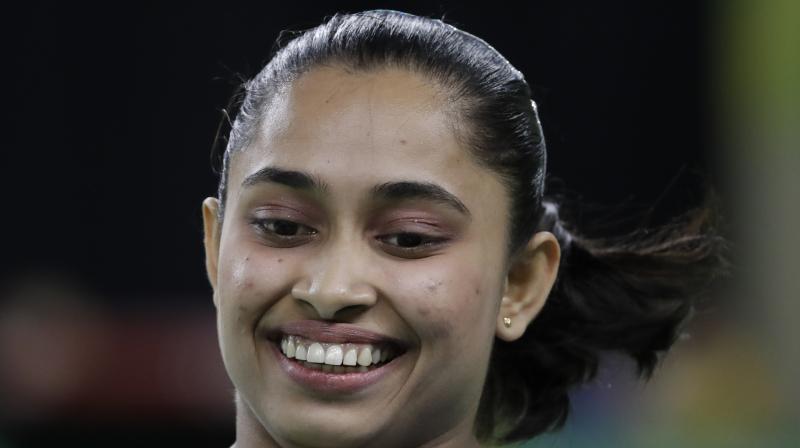 Dipa Karmakar scored 14.150 to win gold at the Gymnastics World Challenge Cup in Turkey. (Photo: AP)