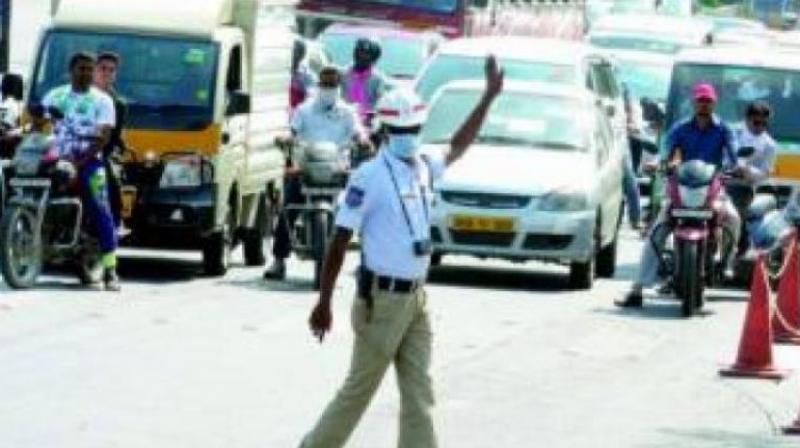 Andhra Pradesh MLAâ€™s son hits traffic inspector