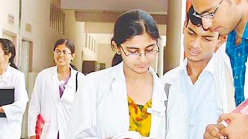 Hyderabad: Doctors hold stir against NMC Bill