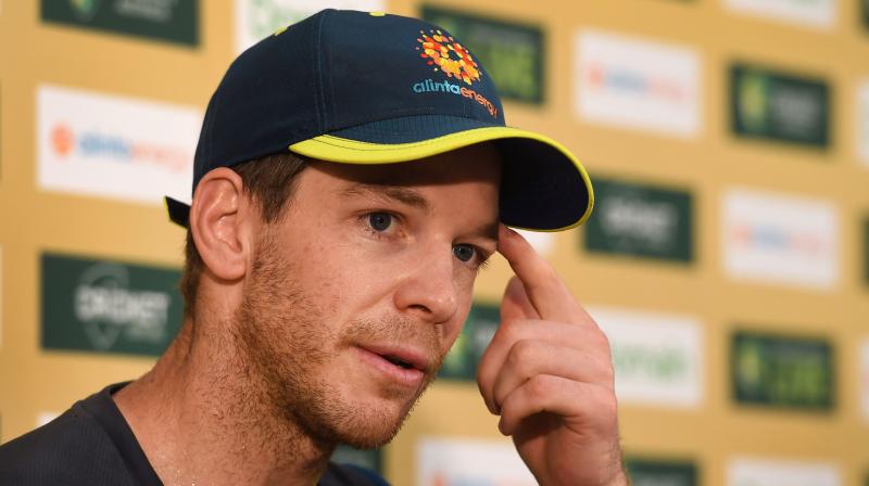 Australia captain Tim Paine insisted Wednesday that his priority was to develop his inexperienced cricket team for the future even as they face the prospect of losing a home series against India for the first time. (Photo: AFP)