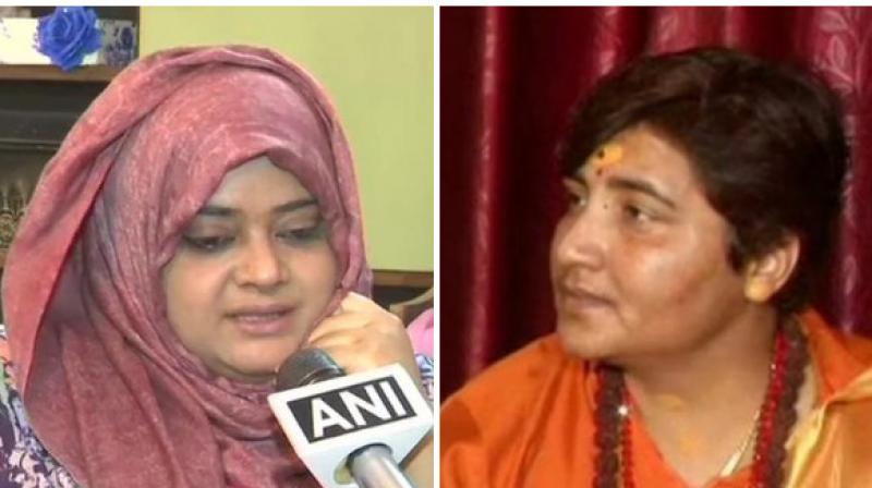 BJP vs BJP: Fatima Rasool upset with Sadhvi Pragya, wants apology