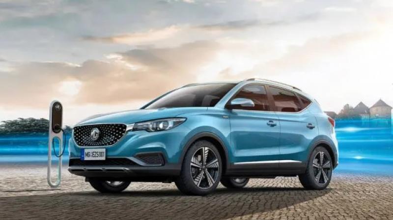 MG eZS or ZS Electric is a compact SUV, similar to Hyundai Creta and Nissan Kicks in size.