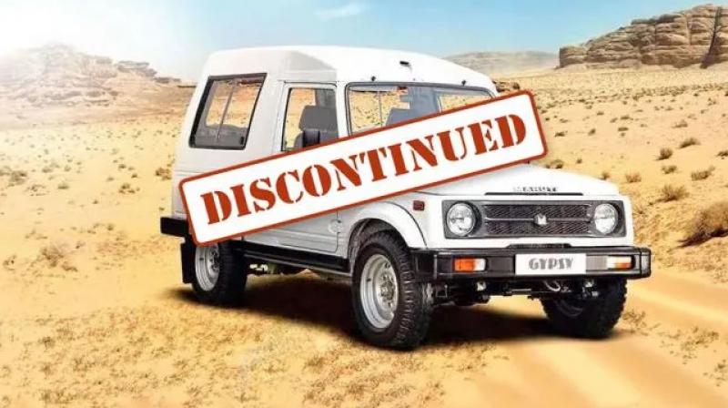 Maruti Gypsy discontinued; Suzuki Jimny not planned at the moment