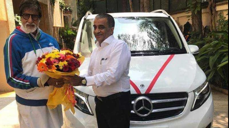 Amitabh Bachchan gets latest Mercedes-Benz V-Class