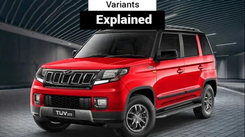 2019 Mahindra TUV300: variants explained