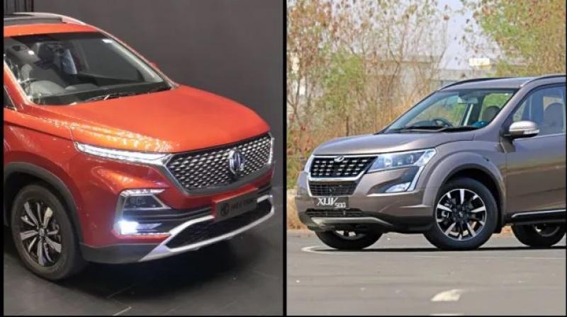 MG Hector Vs Mahindra XUV500: in pictures