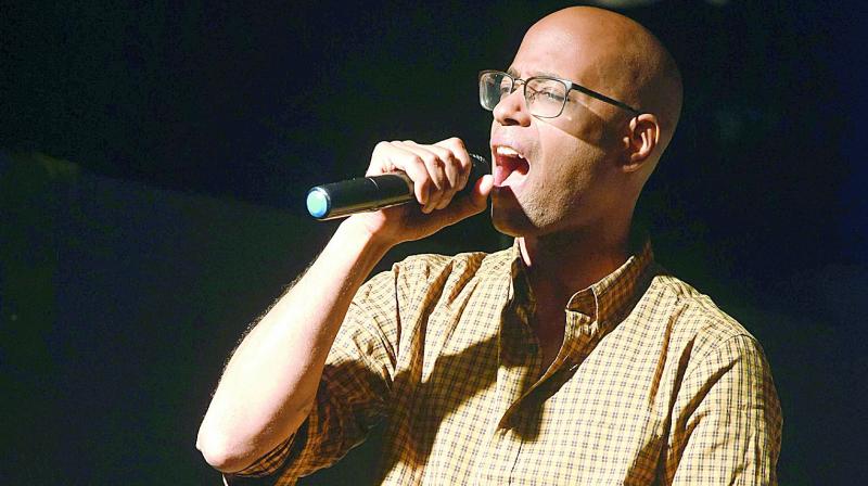 Webster rocks Lamakaan with hiphop fare