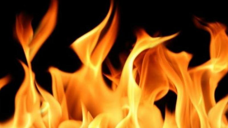 Hyderabad: Techieâ€™s car catches fire
