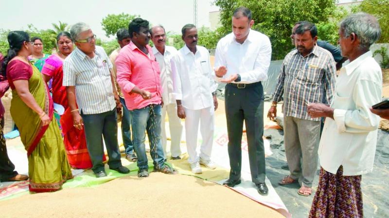 Warangal: Priority being given to grain purchase centres â€“ Dr Akun Sabharwal