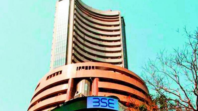 Sensex slumped 463.95 points or 1.33 per cent to end the day at 34,315.63 while the Nifty closed the session at 10,303.55, down 149.50 points or 1.43 per cent.