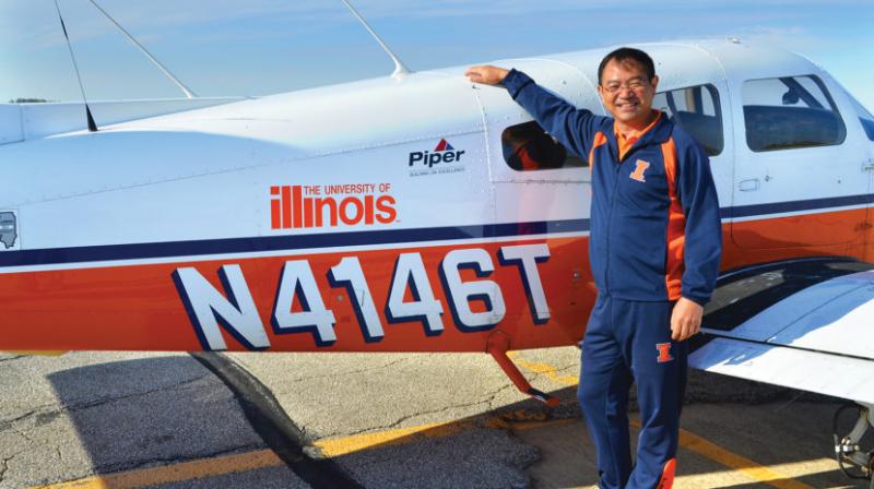 Chinese man completes second world flight trip in 68 days