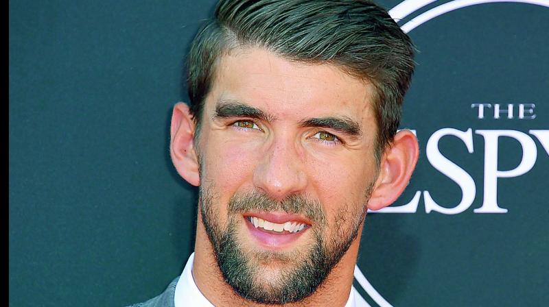 Michael Phelps honoured for raising awareness