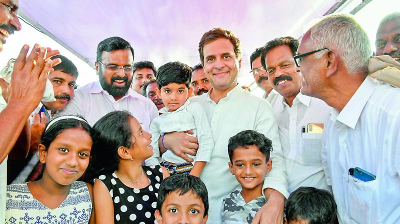 Congress fighting PMâ€™s poisonous campaign: Rahul Gandhi