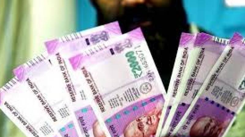 The rupee had lost 8 paise to close at 65.52 against the US currency due to bouts of dollar demand from importers and banks.