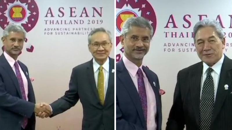 Jaishankar holds talks with Thai, New Zealand counterparts in Bangkok