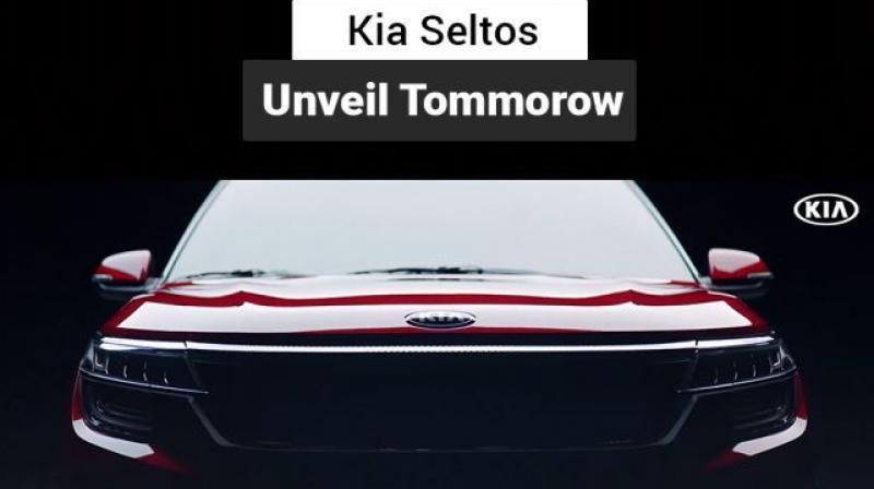 Kia to unveil Seltos compact SUV tomorrow
