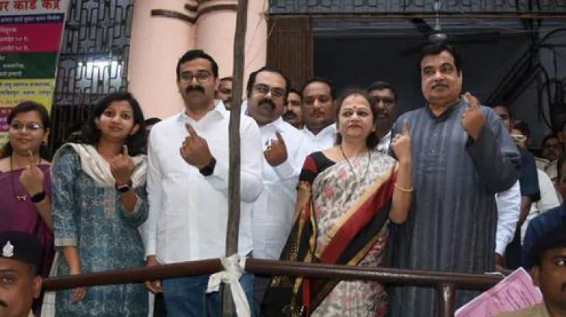 BJP-Sena will form next govt with \record-breaking victory\: Gadkari