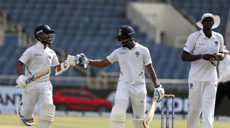Hunama Vihari, Ajinkya Rahane take India closer to series sweep