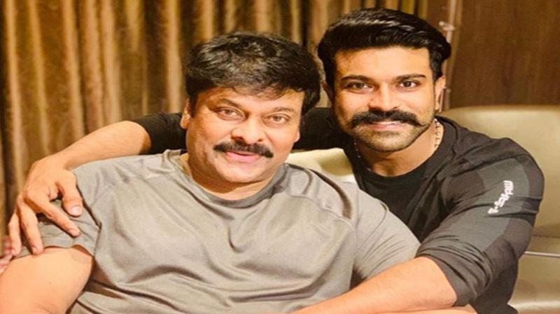 \They call you #MEGASTAR and I call you Appa\: Ram wishes father Chiranjeevi on B\Day