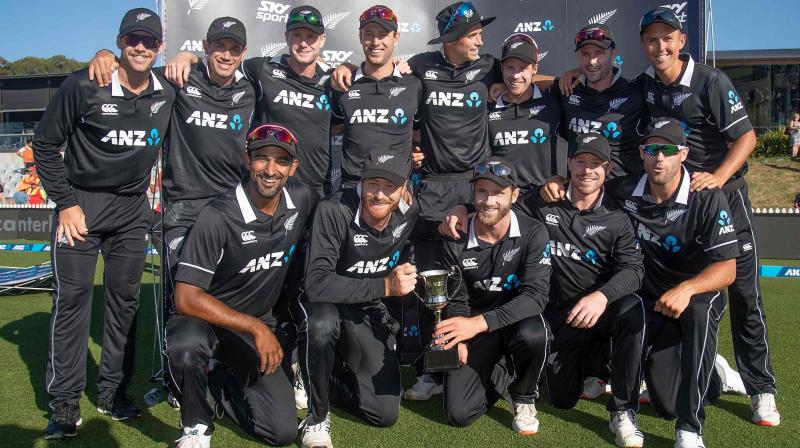 Gary Stead modified the all-out attack with the bat that propelled New Zealand to their maiden World Cup final four years ago for this years tournament after a successor to Brendon McCullum failed to emerge. (Photo: AFP)