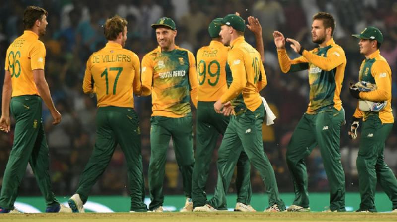 Ever since losing on an abnormal rain rule in the semi-finals of their first World Cup in 1992, the South African players have apparently been cursed in knock-out stages. (Photo: AFP)