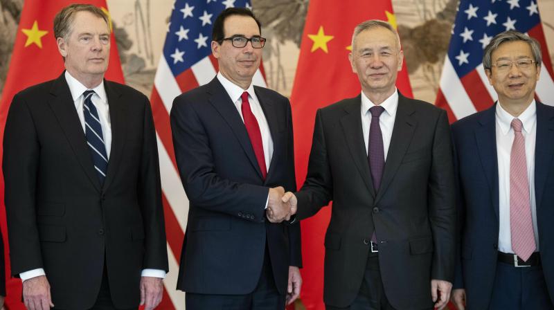 US making \great strides\ in China trade talks