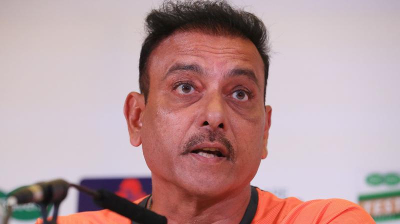 However Shastri made it clear that its a Test match that they have won and there is still a series to be won with two games still left. (Photo: AFP)