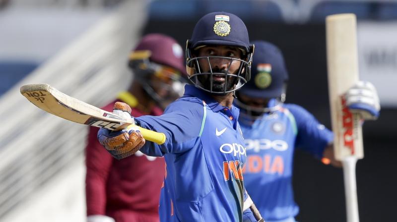\I want to try to push for a spot in the Test team now that I am part of the ODI and T20 sides. That is a plausible dream for me,\ said Dinesh Karthik. (Photo: AP)