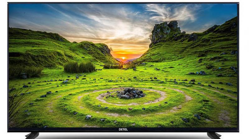 Detel launches 75- inch 4K Smart LED TV