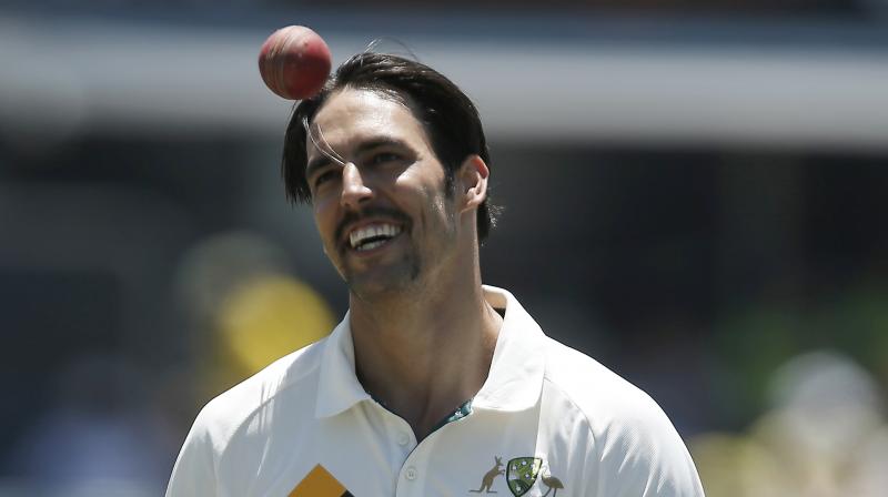 \Dharamsala is an amazing ground and the only times I have seen it are with grass on (the pitch). So I think thats why the Australians will probably be confident and India will be a little bit nervous,â€said Mitchell Johnson as India take on Australia in the fourth and final Test in Dharamsala. (Photo: AP)