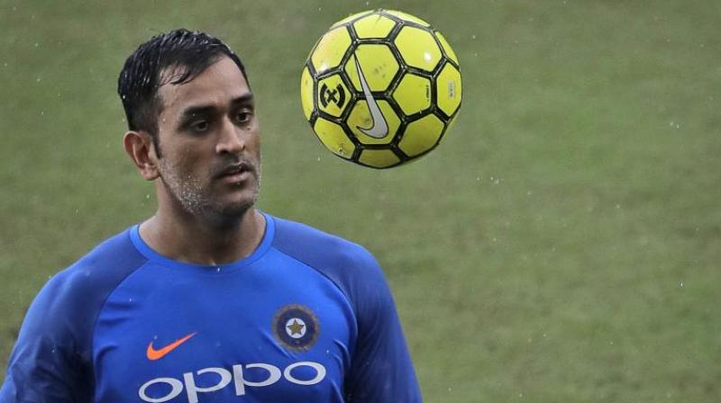 No cricket? No problem! Watch MS Dhoni boss a game of footvolley vs New Zealand stars