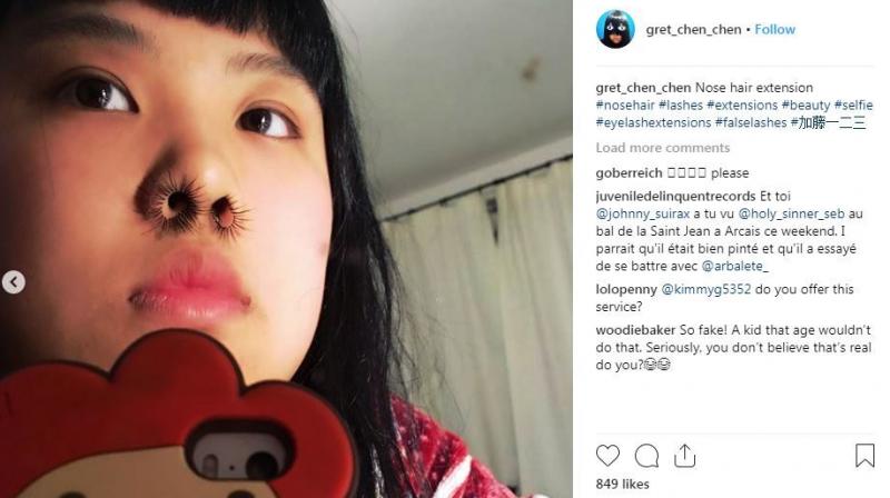 Hairy nose is more desirable on Instagram, finds new trend