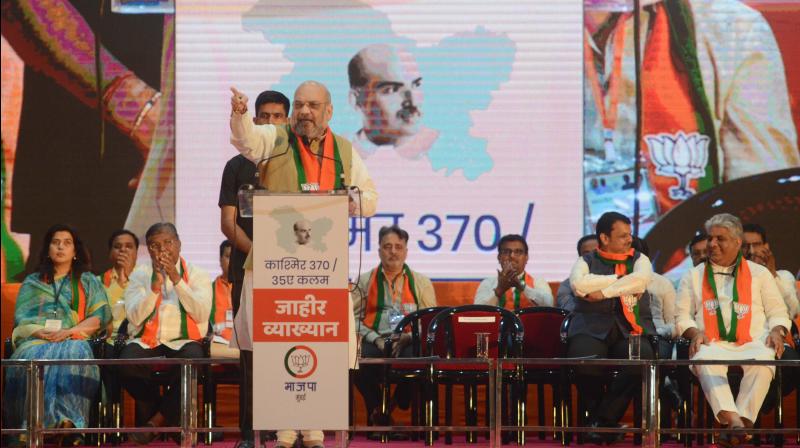 Nehru responsible for PoK, shouldn\t have declared ceasefire: Amit Shah