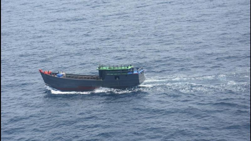 Coast Guard seizes Ketamine drug worth Rs 300 crore from Myanmarese ship