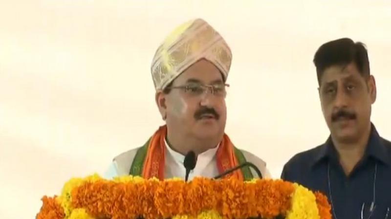 Lies being spread about Article 370 by J&K mainstream leaders: Nadda