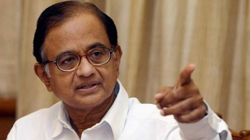 Former Finance Minister and veteran Congress leader P Chidambaram attacked the Government over the newly tabled Union Budget. (Photo: PTI)