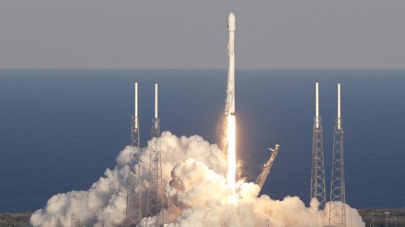 A SpaceX Falcon 9 rocket transporting the Tess satellite lifts off from launch complex 40 at the Cape Canaveral Air Force Station in Cape Canaveral, Fla., Wednesday, April 18, 2018. The satellite known as Tess will survey almost the entire sky, staring at the brightest, closest stars in an effort to find any planets that might be encircling them. (Photo: AP)
