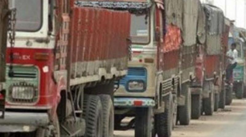 Mr Channareddy, president, All-India Confederation of Goods Vehicle Owners Association, said that repeated representations to Prime Minister Narendra Modi have failed to yield any result and truckers are forced to resort to the strike. (Representational Image)