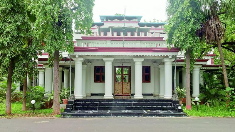 The Collectors bungalow in Warangal.