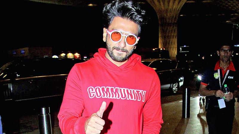 Ranveer Singh heads to Delhi for the training of â€™83