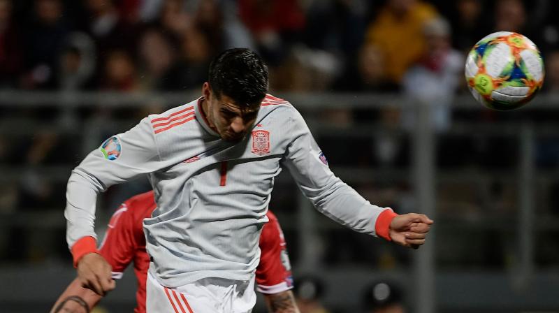 UEFA Euro Qualifiers: Morata\s brace leads to a comprehensible 2-0 win over Malta