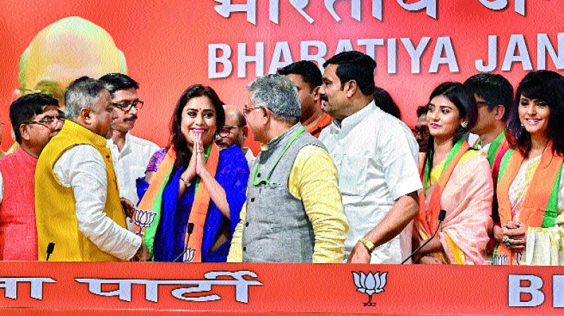 Bengal BJP adds celeb glitz to party ranks