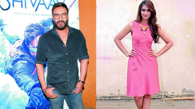 Ajay plays a no-nonsense IT officer and Ileana is his love interest in the film. (Photo: DC)