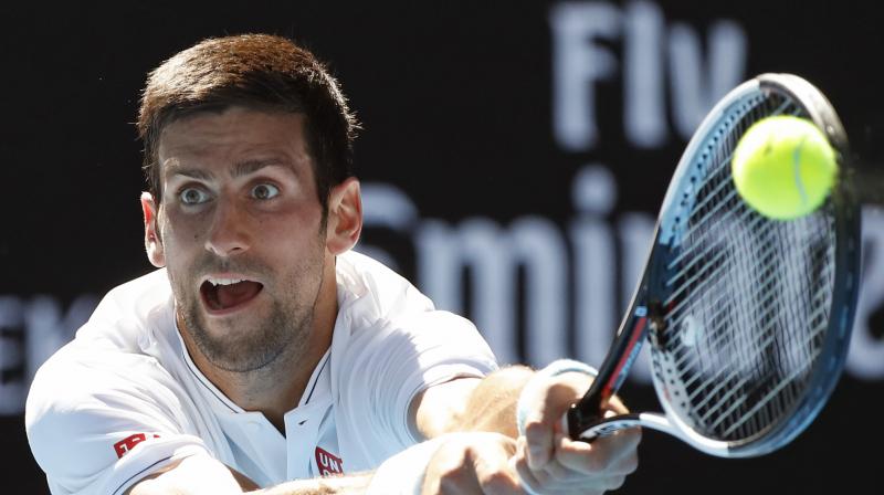 Djokovic is just one of two of the worlds top 15 playing in the first round this weekend. (Photo: AP)